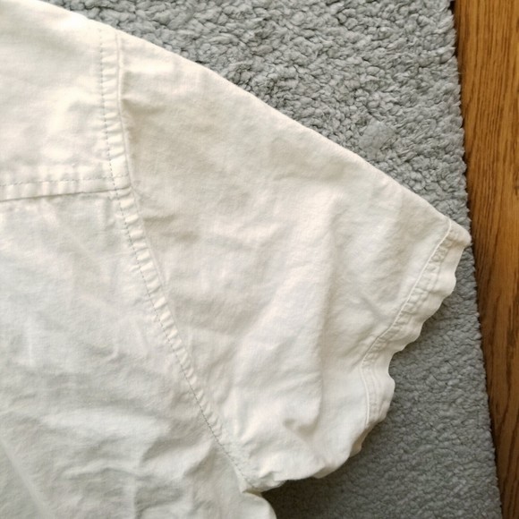 Mark Ecko 2XL Cut & Sew Deadly Threads White Button-Down Shirt 54" 32" 10" - Picture 13 of 13